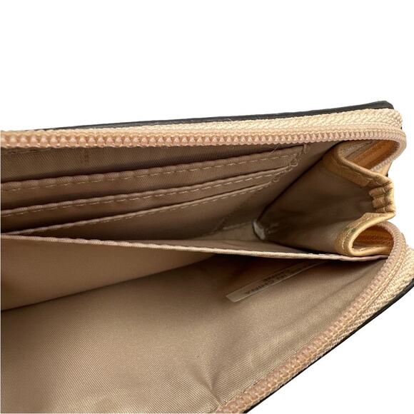 COACH Gold Metallic Wallet - Picture 5 of 6